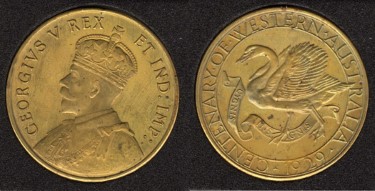 tombac centenary medal